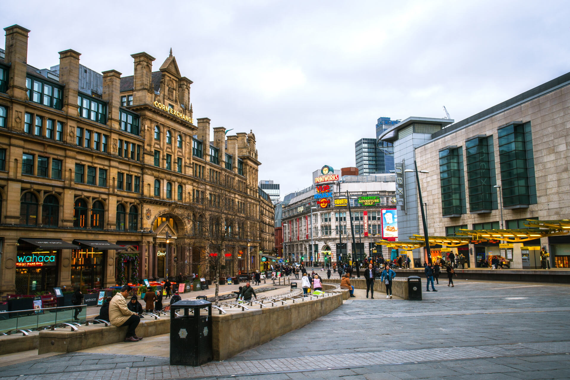 Exchange Square in Manchester